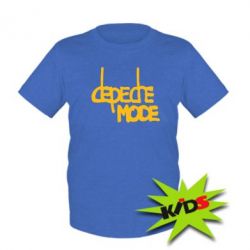 Детская футболка Депеш Мод - PrintSalon