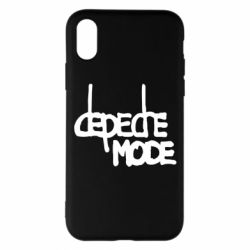 Чехол для iPhone X/Xs Депеш Мод - PrintSalon
