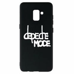 Чехол для Samsung A8+ 2018 Депеш Мод - PrintSalon