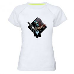 Женская футболка для спорта Destiny 2 Cayde 6 - PrintSalon