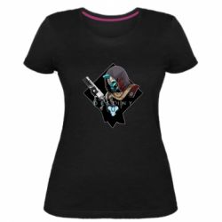 Женская премиум футболка Destiny 2 Cayde 6 - PrintSalon