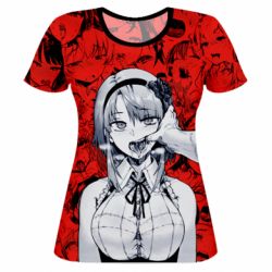 Дитяча 3D футболка Ахегао - PrintSalon