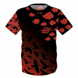 Дитяча 3D футболка Akatsuki Itachi - PrintSalon