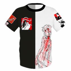 Детская 3D футболка Anime collage - PrintSalon