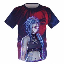 Дитяча 3D футболка Аркейн Джнкс - PrintSalon