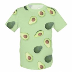 Дитяча 3D футболка Avocado - PrintSalon