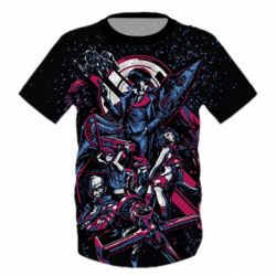 Дитяча 3D футболка Cowboy Bebop team - PrintSalon