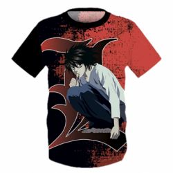 Детская 3D футболка Death Note El - PrintSalon