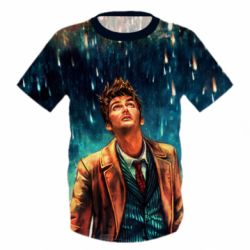 Дитяча 3D футболка Doctor Who David Tennant - PrintSalon