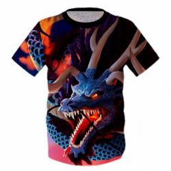 Дитяча 3D футболка Dragon Kaido - PrintSalon