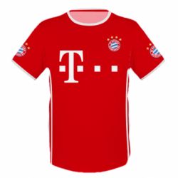 Детская 3D футболка FC Bayern. Твоя фамилия, номер (англ.) - PrintSalon