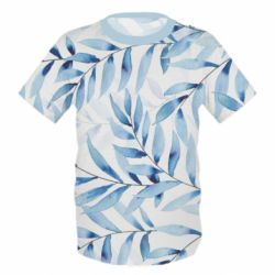 Дитяча 3D футболка Fern pattern - PrintSalon