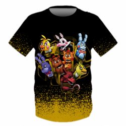Детская 3D футболка Five Nights At Freddy"s - PrintSalon