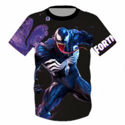 Дитяча 3D футболка Fortnite Venom - PrintSalon