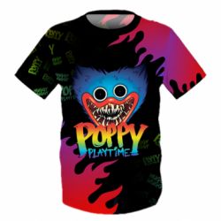 Детская 3D футболка Хаги Ваги арт