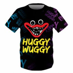 Дитяча 3D футболка Хагги Ваггі плей тайм - PrintSalon
