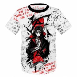 Дитяча 3D футболка Itachi Uchiha Rogue Ninja - PrintSalon
