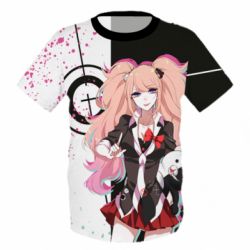 Дитяча 3D футболка Junko Enoshima Danganronpa - PrintSalon