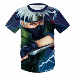 Детская 3D футболка Kakashi Hatake - PrintSalon