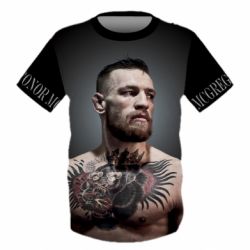 Дитяча 3D футболка Конор Макгрегор UFC - PrintSalon