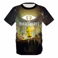 Дитяча 3D футболка Little Nightmares  art - PrintSalon