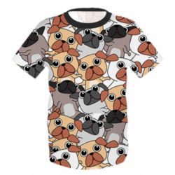 Дитяча 3D футболка Little puppies - PrintSalon