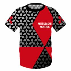 Детская 3D футболка Logo Mitsubishi Motors