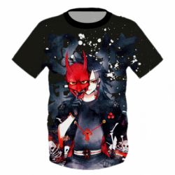 Дитяча 3D футболка Madara Uchiha Ancient Japan - PrintSalon