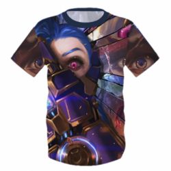 Дитяча 3D футболка Madness of Jinx - PrintSalon