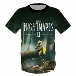 Детская 3D футболка Маленькие кошмары 2 - PrintSalon