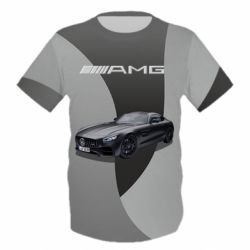 Детская 3D футболка Mercedes GT 1039