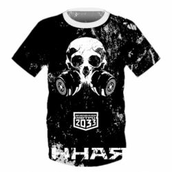 Детская 3D футболка Metro Skull