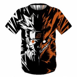 Дитяча 3D футболка Naruto Kurama - PrintSalon