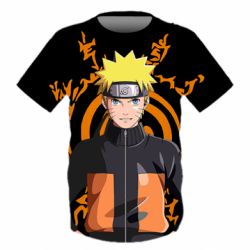 Дитяча 3D футболка Naruto Uzumaki - PrintSalon