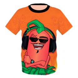 Детская 3D футболка Перец Эдисон Тапатата - PrintSalon