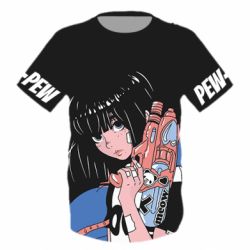 Детская 3D футболка Pew-Pew - PrintSalon