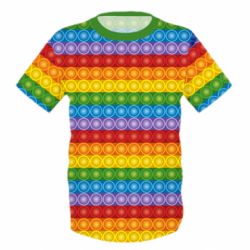 Дитяча 3D футболка Pop It Texture - PrintSalon
