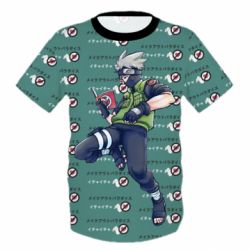 Дитяча 3D футболка Reading Kakashi