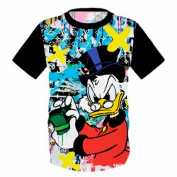 Дитяча 3D футболка Rich Scrooge McDuck - PrintSalon