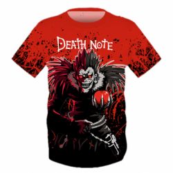 Дитяча 3D футболка Ryuk Death Note - PrintSalon