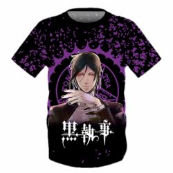 Дитяча 3D футболка Sebastian Michaelis - PrintSalon