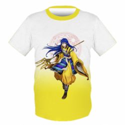 Детская 3D футболка Шева-кун олимпиада