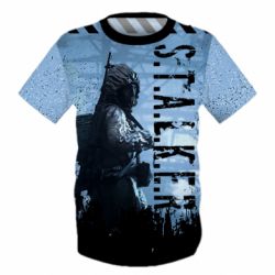 Детская 3D футболка Stalker Hunter - PrintSalon