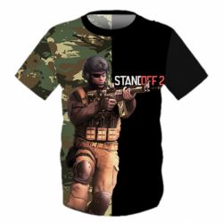 Детская 3D футболка Standoff 2 Camouflage - PrintSalon