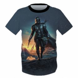 Дитяча 3D футболка The Mandalorian-2 - PrintSalon