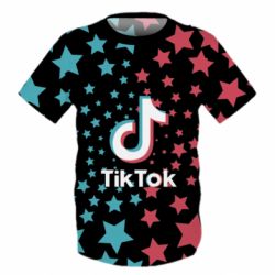 Детская 3D футболка TikTok Star - PrintSalon