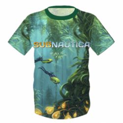 Детская 3D футболка Underwater Subnautica - PrintSalon