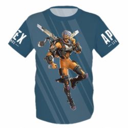 Детская 3D футболка Valkyrie Apex Legends - PrintSalon