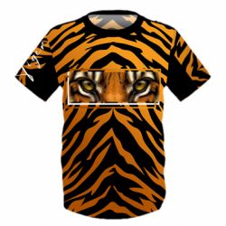 Дитяча 3D футболка Погляд Тигра - PrintSalon