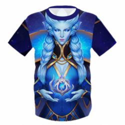 Детская 3D футболка Warcraft Winter Queen - PrintSalon